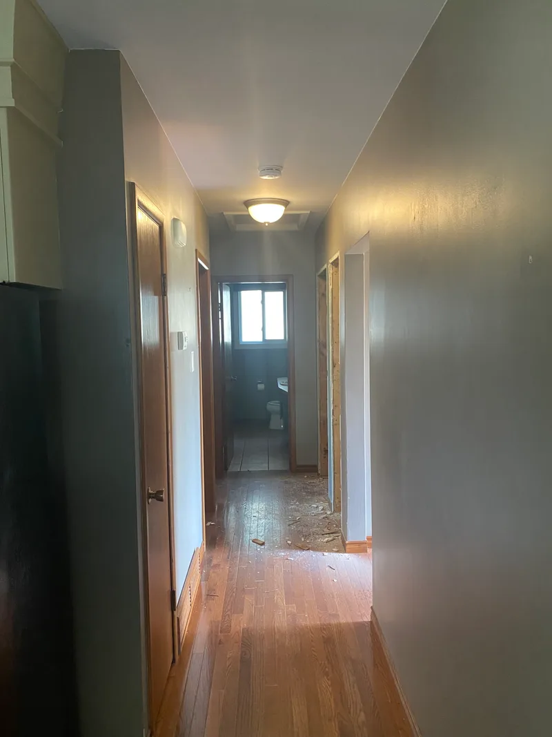 Hallway & Finishes - Before