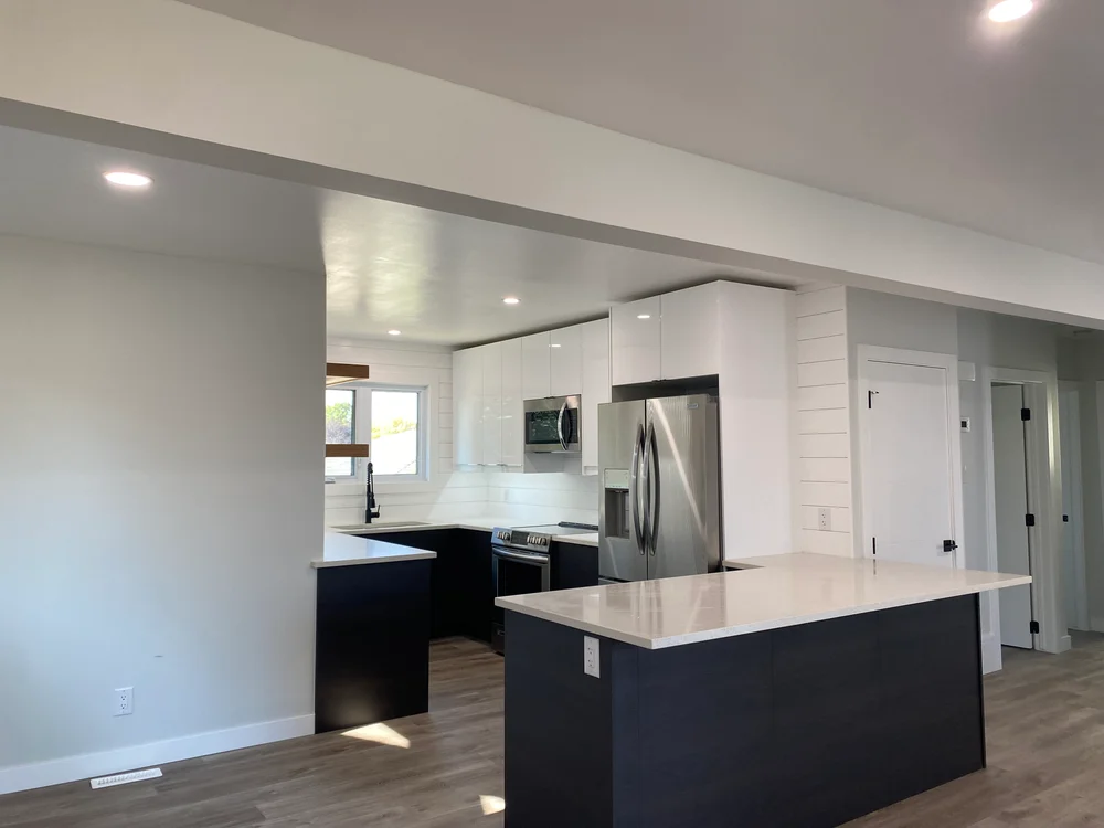 Kitchen after renovation