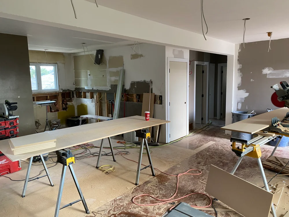 Kitchen before renovation
